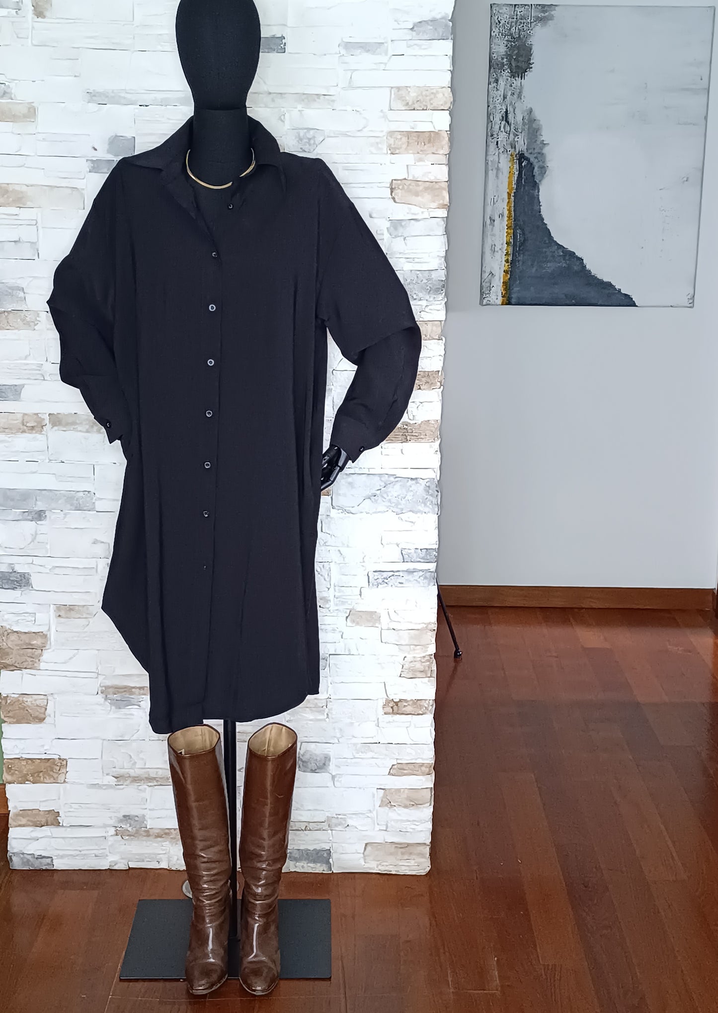 Camicia/abito nera
