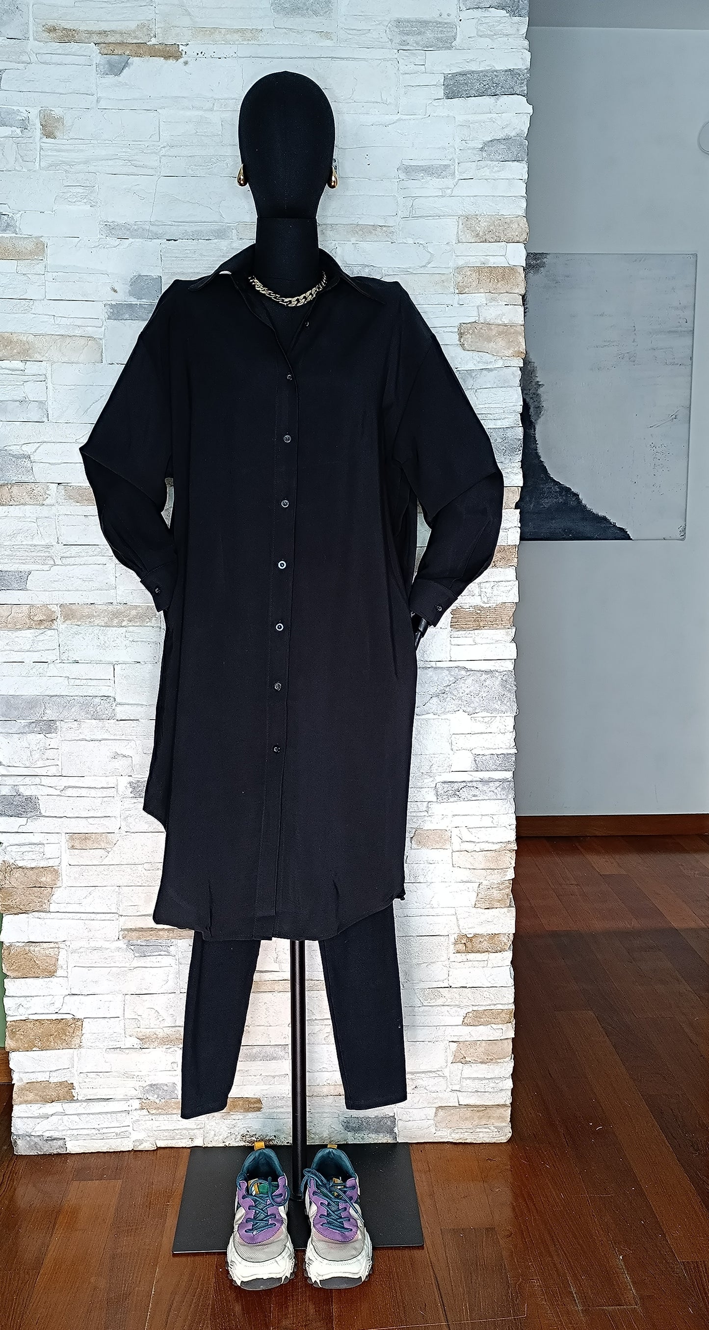 Camicia/abito nera