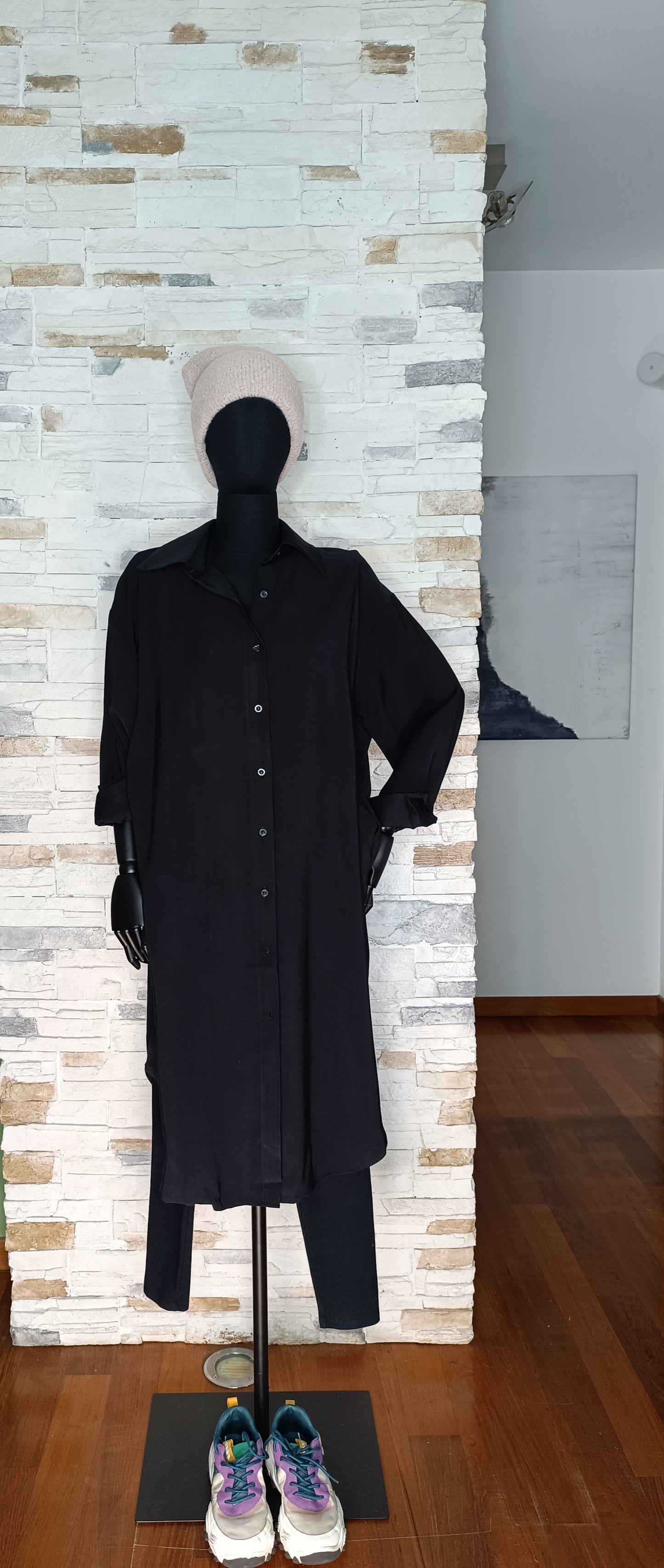 Camicia/abito nera