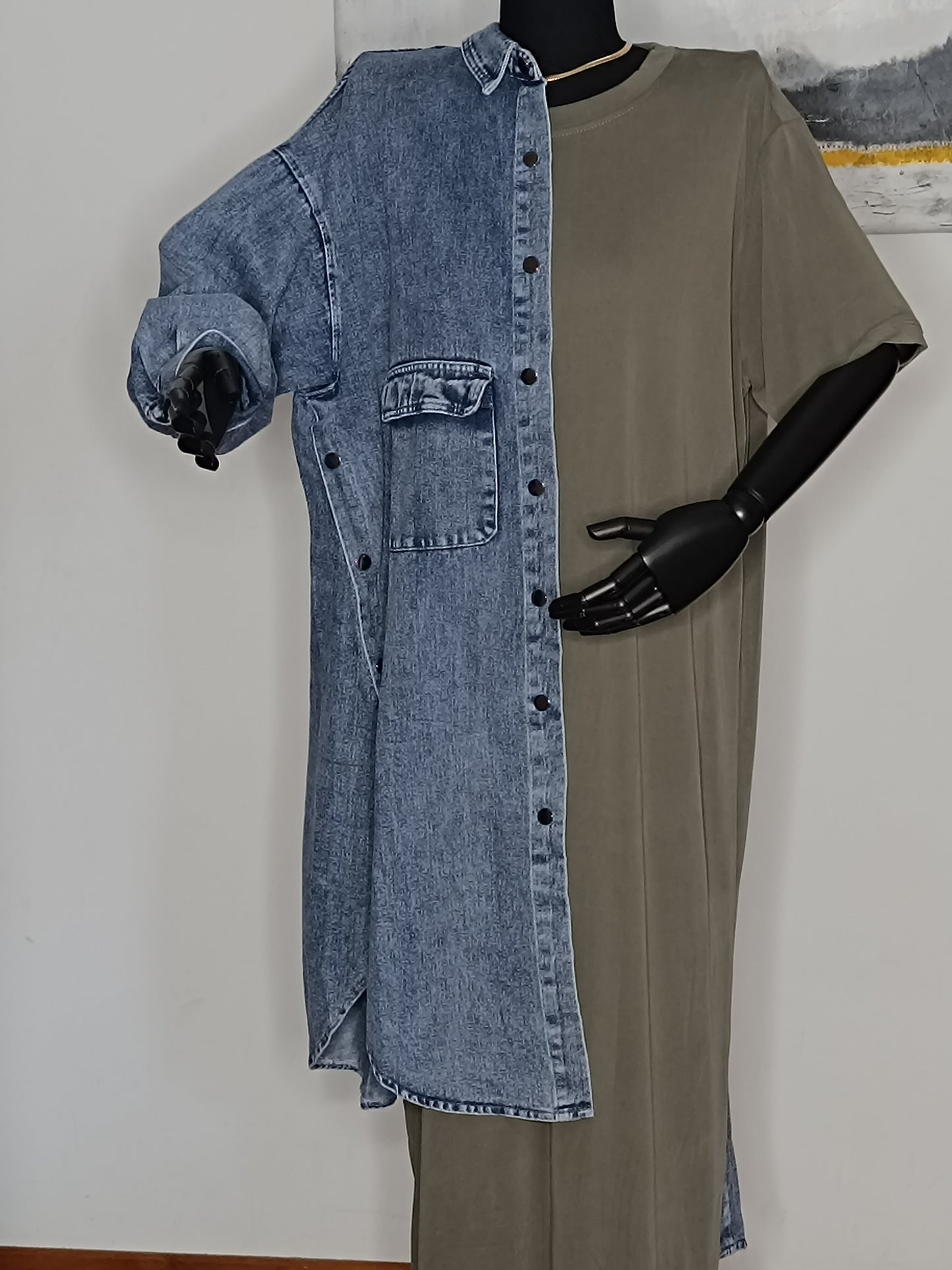 Camicione jeans