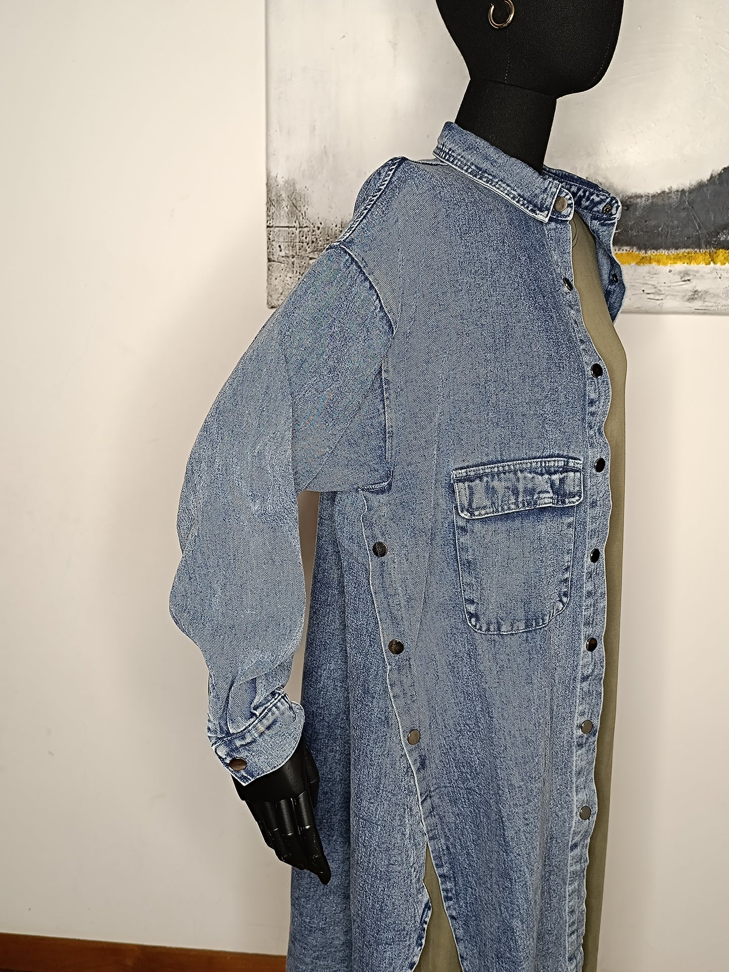 Camicione jeans