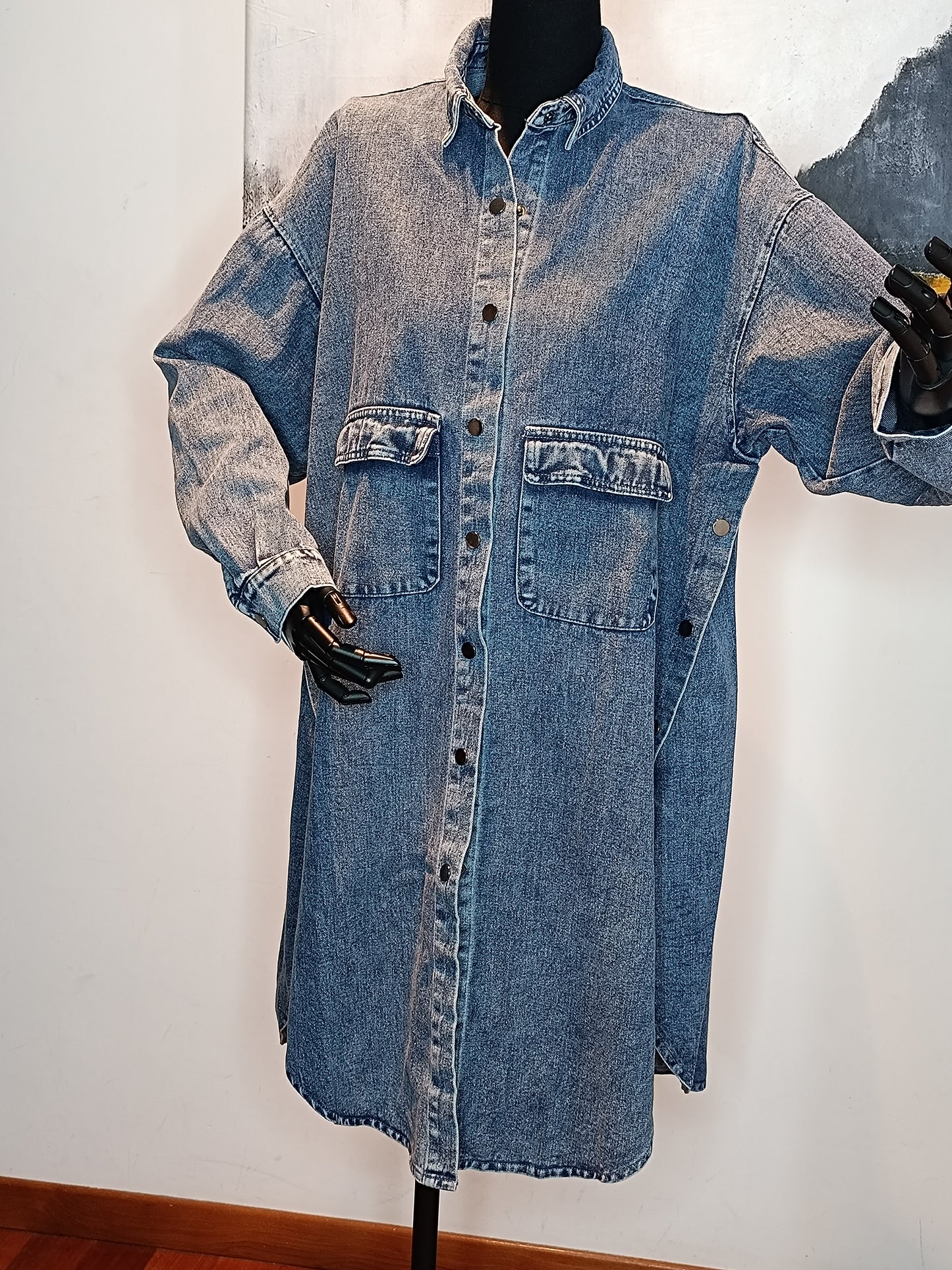 Camicione jeans