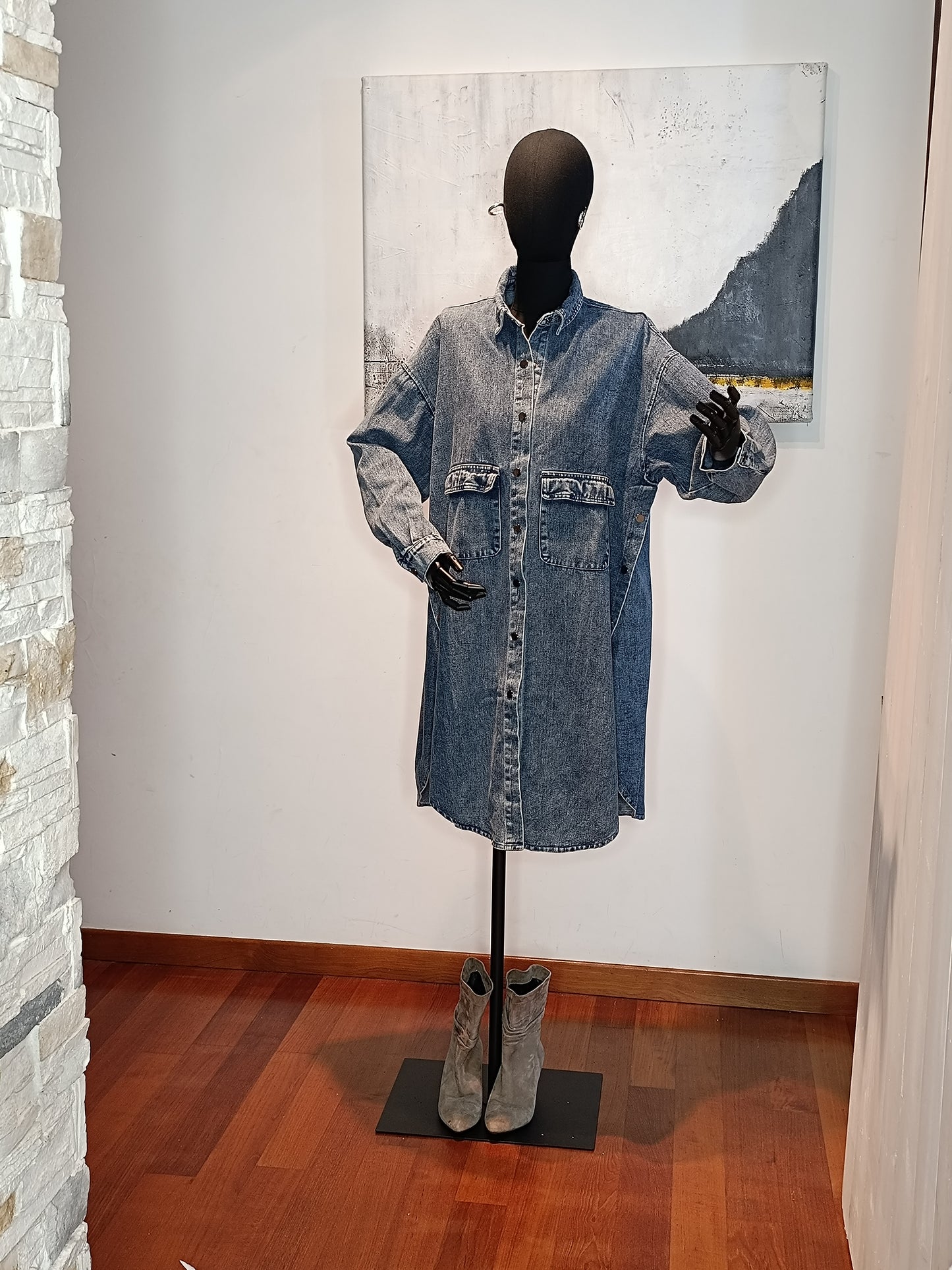 Camicione jeans