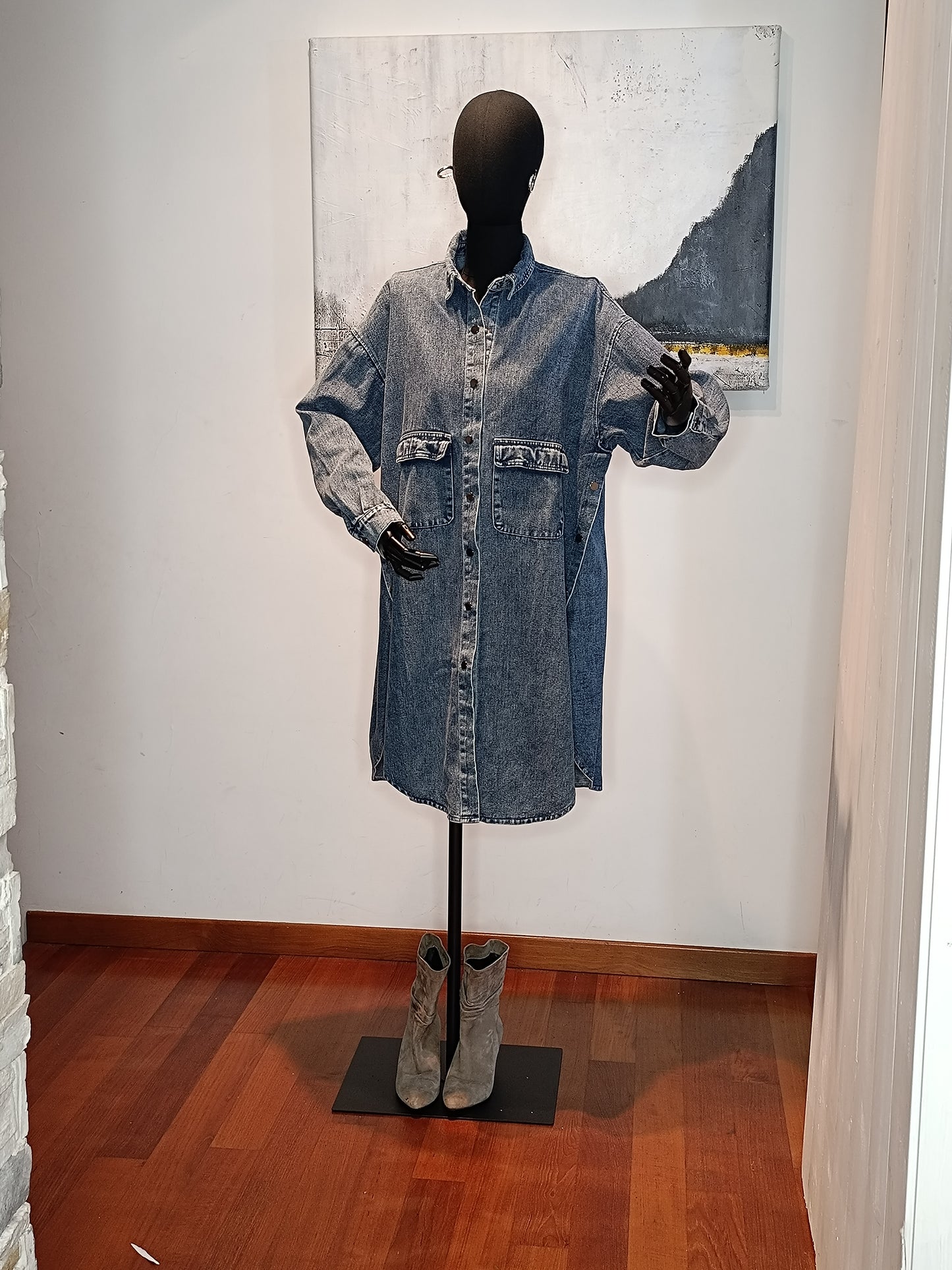 Camicione jeans