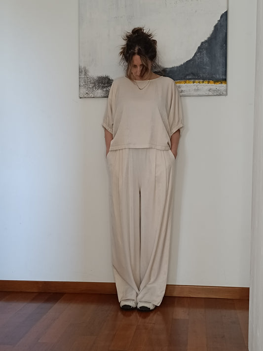 Casacca Satin elastico maniche